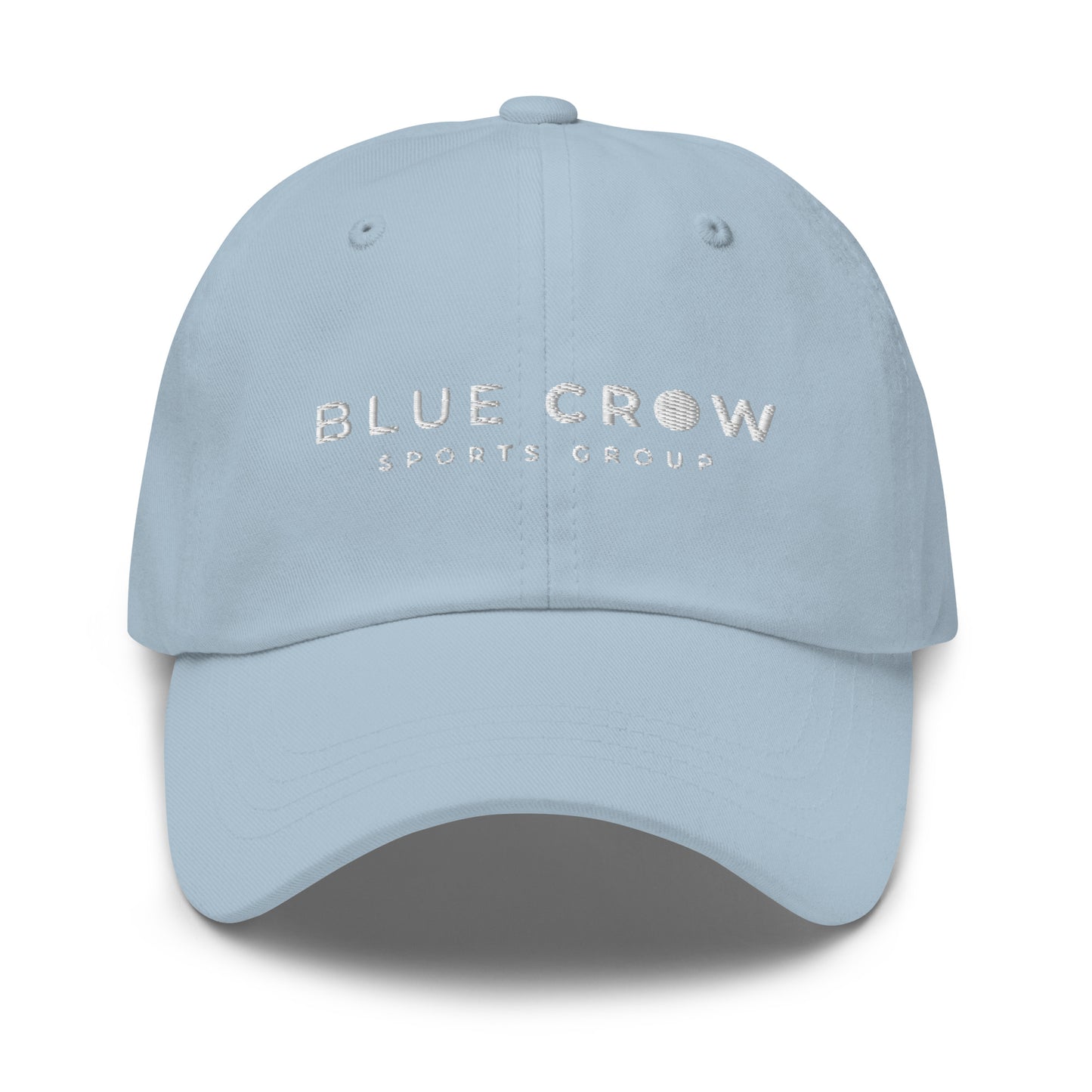 Blue Crow Dad Hat Logo