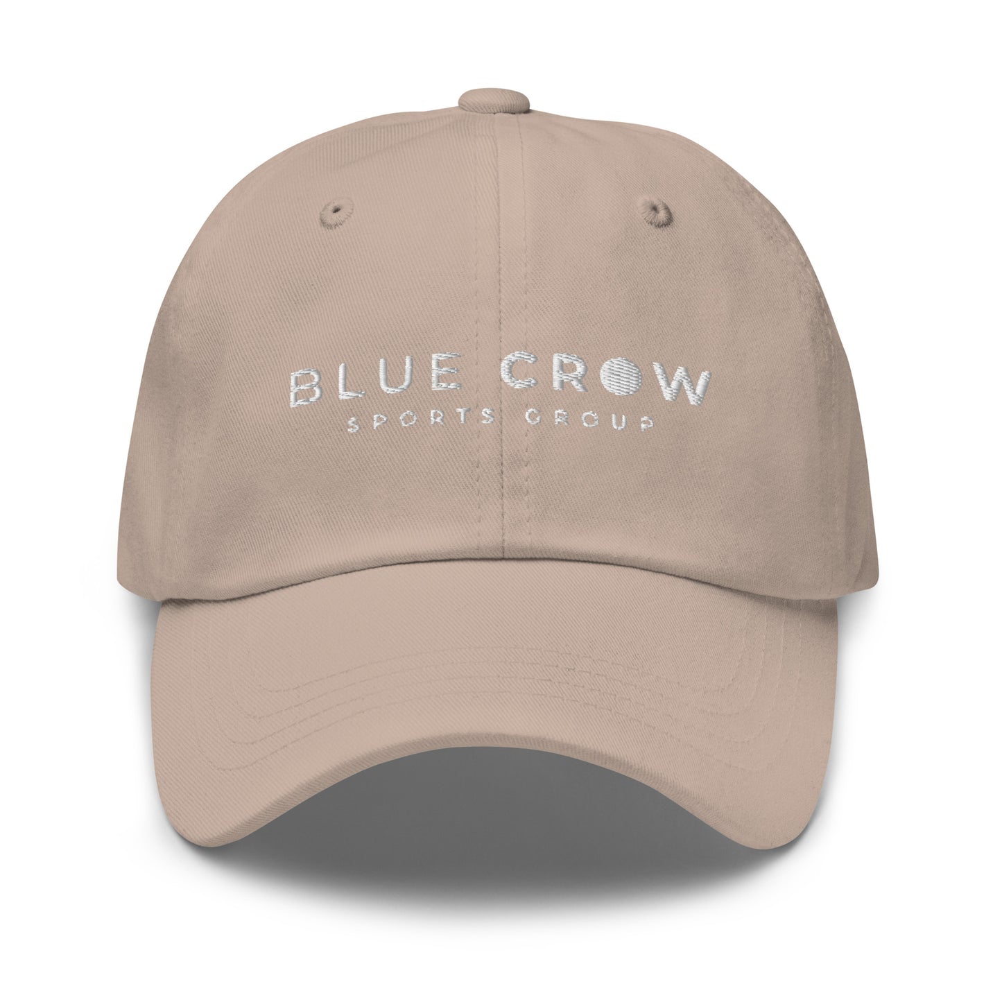 Blue Crow Dad Hat Logo