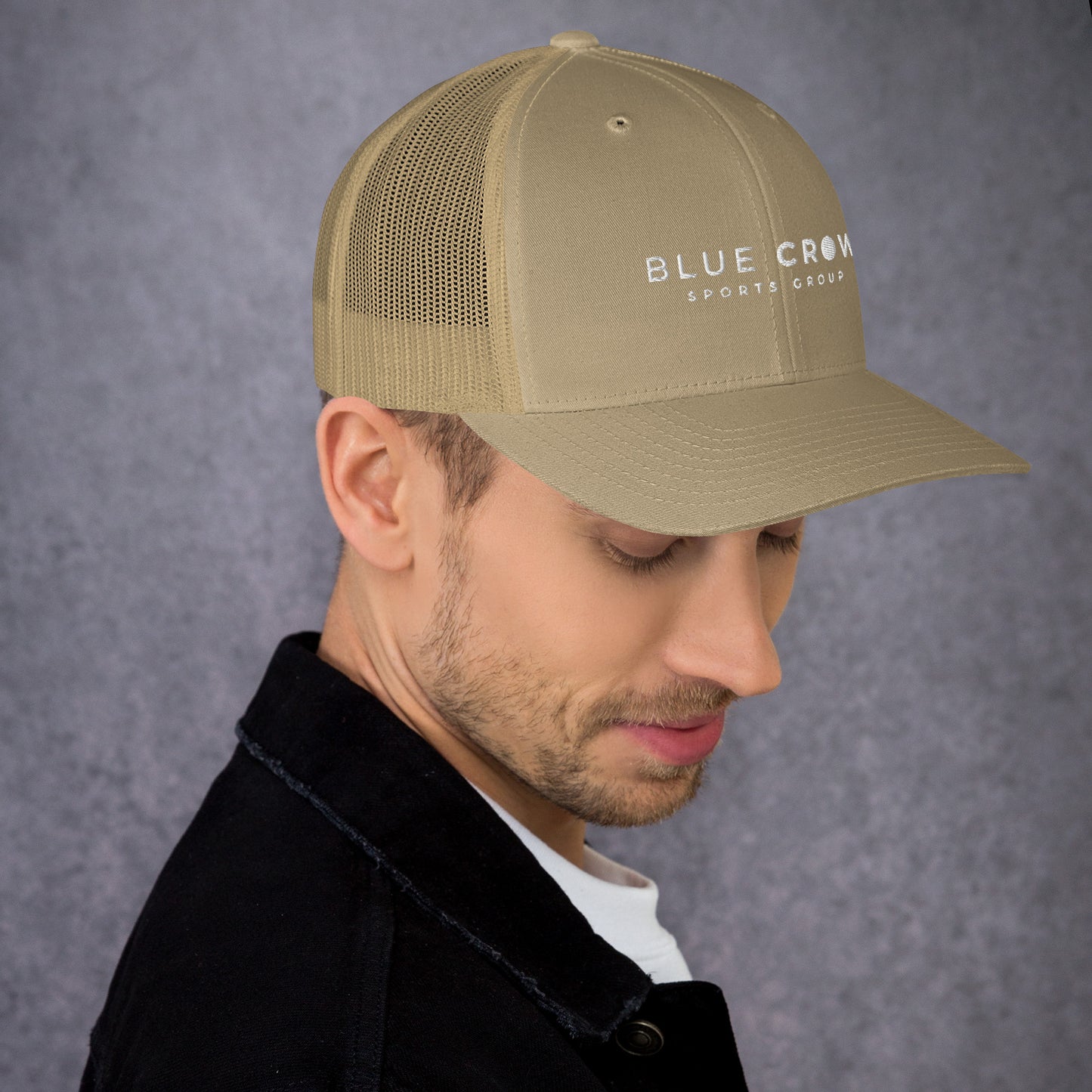 Blue Crow Trucker Cap